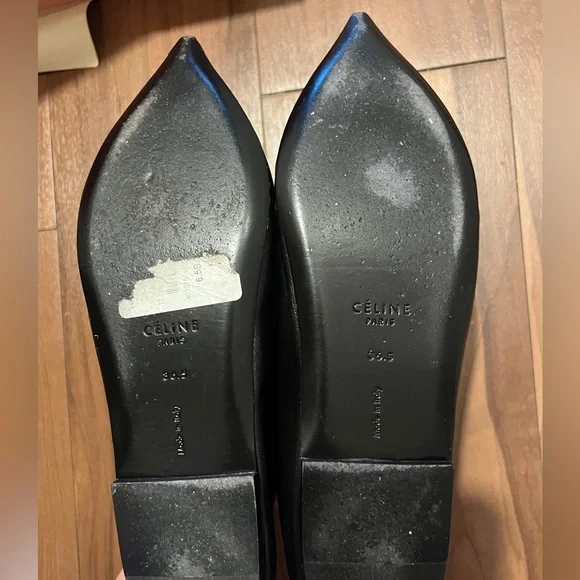 Celine flats size 36.5/ Black - Picture 7 of 8